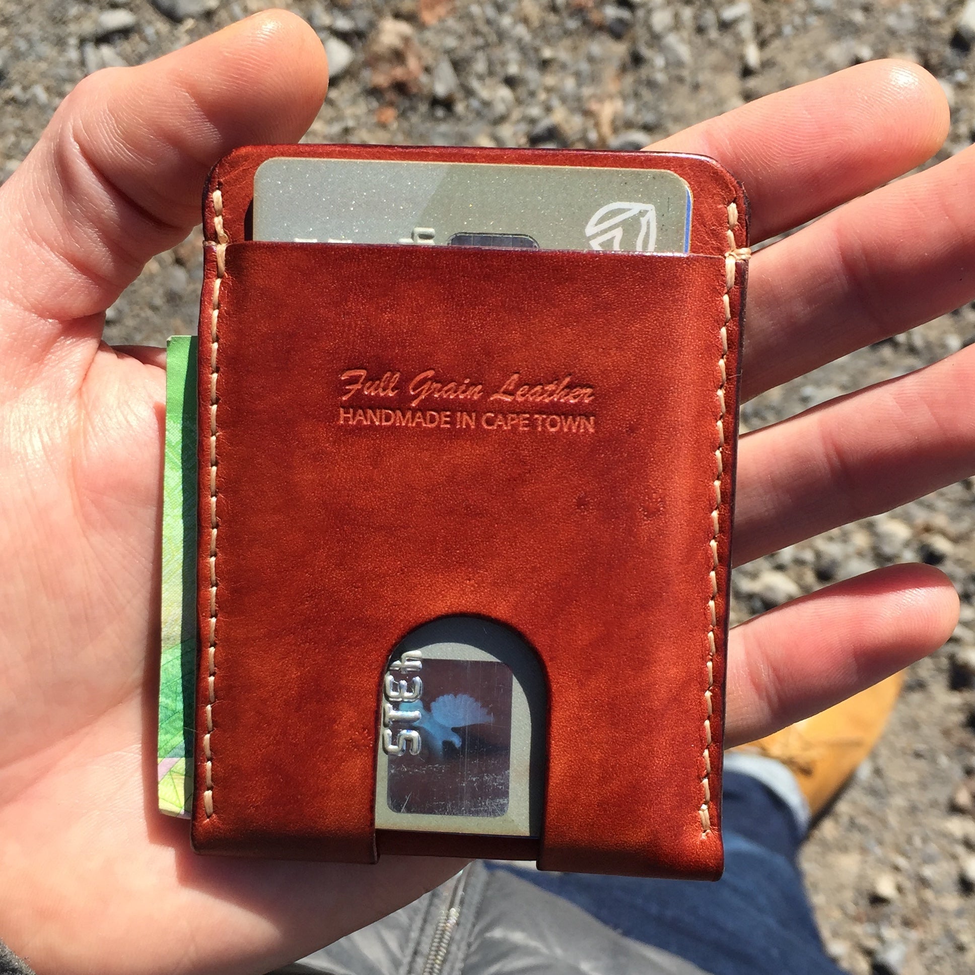 Slim Leather Card Wallet